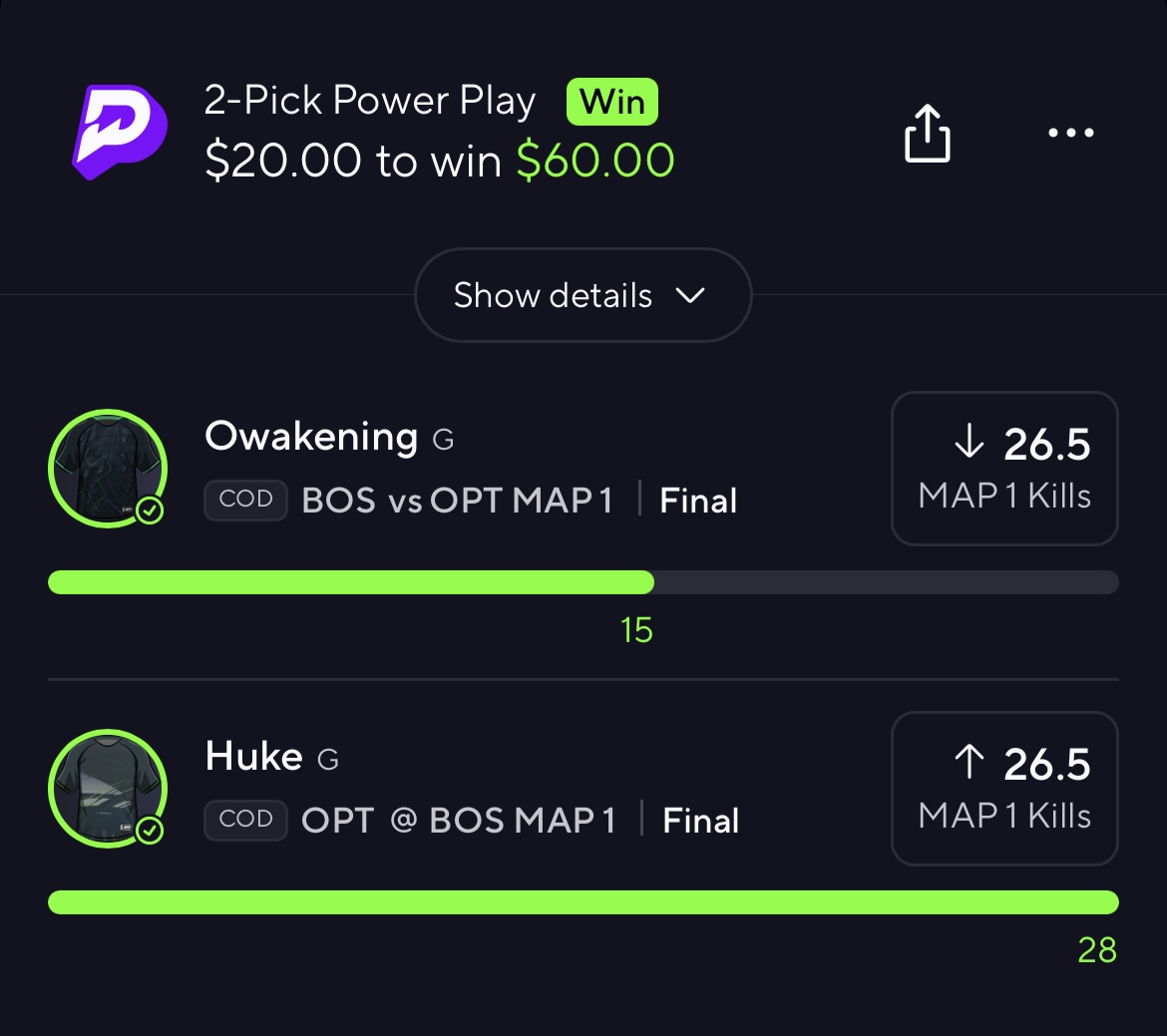 bet on COD
